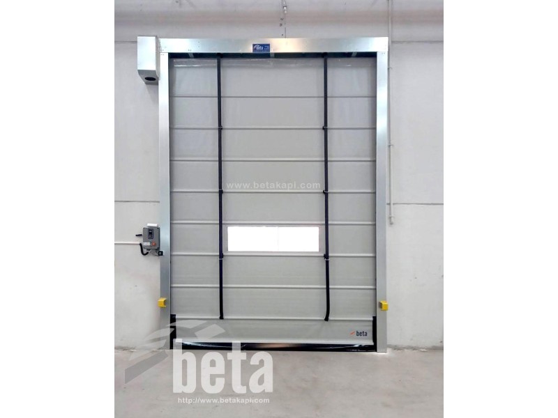Katlamalı PVC Hızlı Kapı